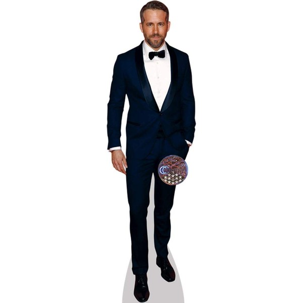 Ryan Reynolds (Blue Suit) Mini Size Cutout