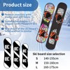 AJFHKJ Snowboard Sleeve Cover Case,Adjustable Upgraded Snowboard Protection Cover,Snowboard Travel