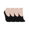 Bencailor 4 Pairs Women No-show Socks Low Cut Japanese Style