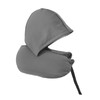 Hoodie Travel Pillow Hooded Neck Pillow Adjustable Ergonomic Travel Neck