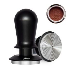 Feilair 58.35mm Espresso Tamper, 3 Spring Loaded Tamper, Espresso press tool with Ripple Base, Self Leveling Tamper for Barista, Compatible with 58mm Breville, Gaggia Bottomless Portafilter