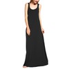 Urban CoCo Women's Scoop Neck Solid Sleeveless Summer Beach Tank