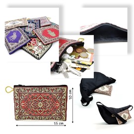 BDM - Monedero billetero turco Con Estampado 15 x 10 cm. - Modelo 15