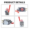 KELKONG C1U-W50A Carburetor Compatible with Poulan PR28PS PP28CD PP28LD PP28PD