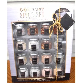 The Modern  Gourmet Spice Set With Magnetic Lids Perfect For Gift
