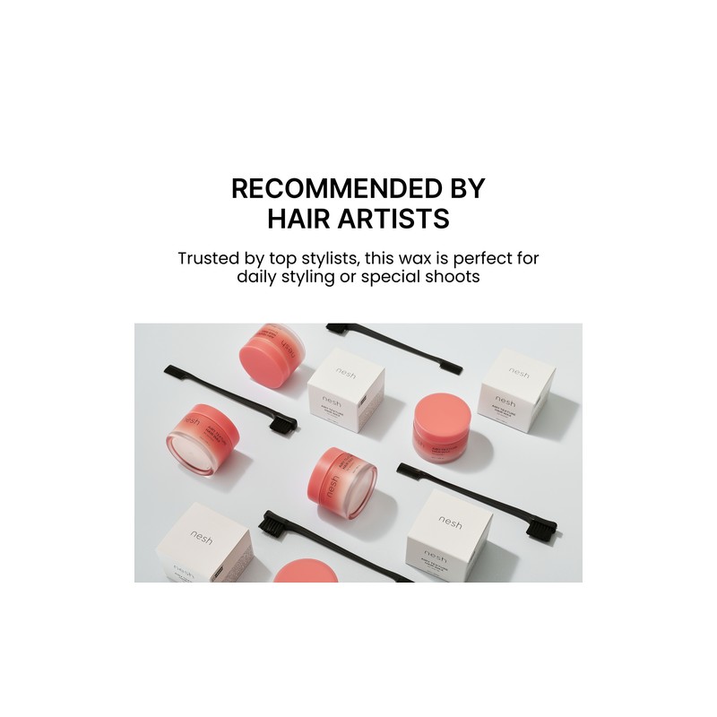 nesh [nesh]Airy Texture Hair Wax & Dual Brush