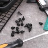 20 PCS Black PC Case Screws Cases Computer Case Thumb