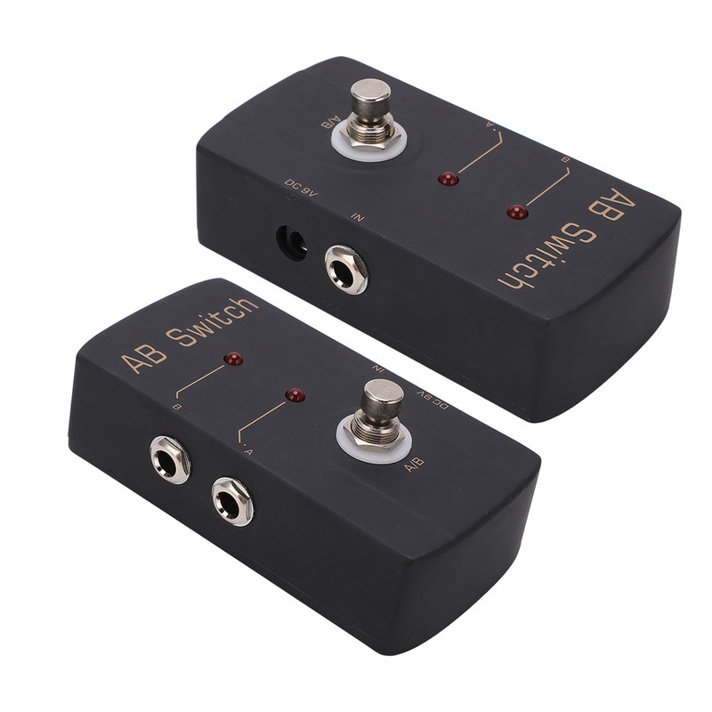 AB Switch Effect Line Selection Pedal Monoblock Electric Guitar Effector