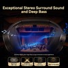 Wireless Gaming Headset with Mic Over Ear Headphones Noise Cancelling