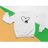 Heart Shamrock Iron On Decal, St Patricks Day Shirt Transfer,