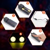 Electroluminescent Panels, EL Panels Light, Round Neon Eyes Decorative el