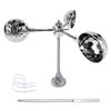 Bird Reflective Spinning Deterrent Devices for Outside Keep Birds Away