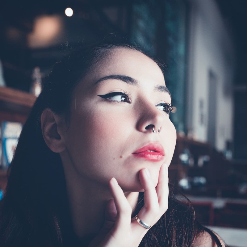 Treuheld® Horseshoe Piercing Ring Silver 32 Sizes Thick, Stainless Steel