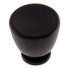 Atlas Homewares 413-BL Conga Tiki Hut Knob, Matte Black
