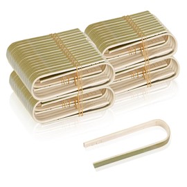Mini Bamboo Disposable Tongs for Serving, 4 Inch Small Buffet Tongs Toast Tongs for Toaster Serving Food Tea Supplies Cooking Utensils Home Use (100, 4inch)