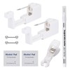 Qmcandy 2pcs Safety Painless Disposable Piercing Gun for Self Ear