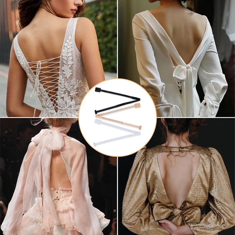 YEGERING Low Back Bra Converter & Bra Extender - 3