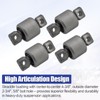 Blrack 839310 Torque Arm Bushing Kit Fit for Kenworth Peterbilt
