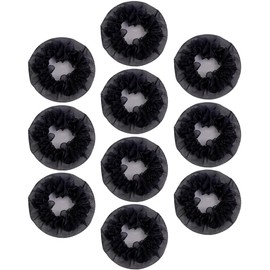 Redecillas Elásticas de Poliéster Diseño de Banda Elástica Reutilizables 10 para Moño para Cabello de Ballet Niña en Ocasión Formal