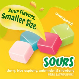 STARBURST Minis Sours Candy bag, 8.0 Ounce (Pack of 8)