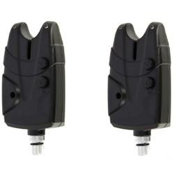 Pack of 2 bite alarms with volume and tone control