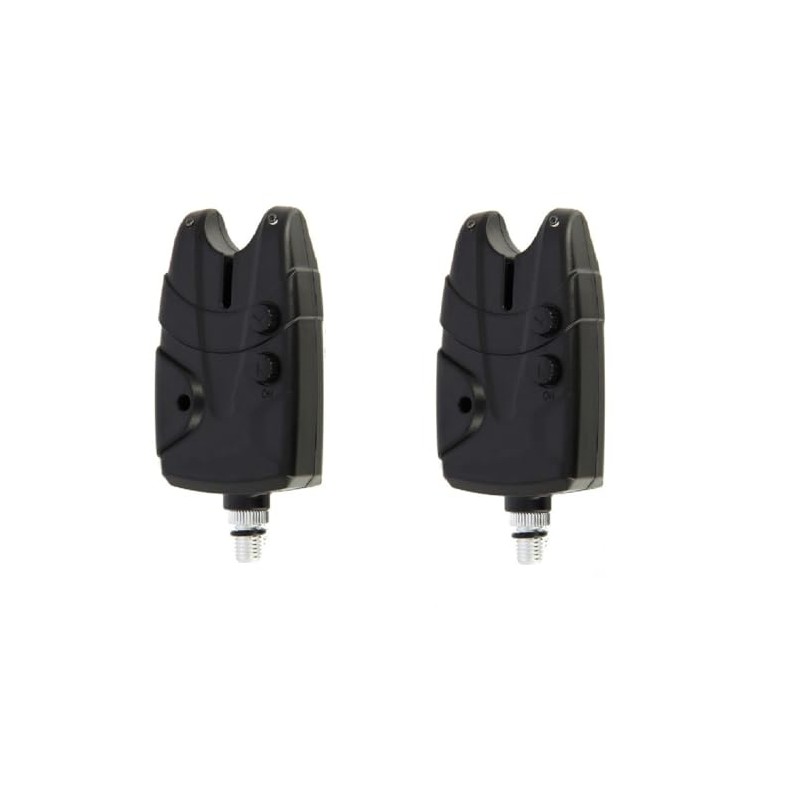 Pack of 2 bite alarms with volume and tone control