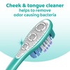 Colgate 360 Toothbrush with Tongue and Cheek Cleaner, Soft Toothbrush,