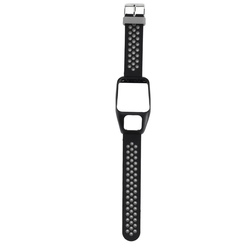Smartwatch Band Silicone Wrist Watch Strap Dual Color with Pin