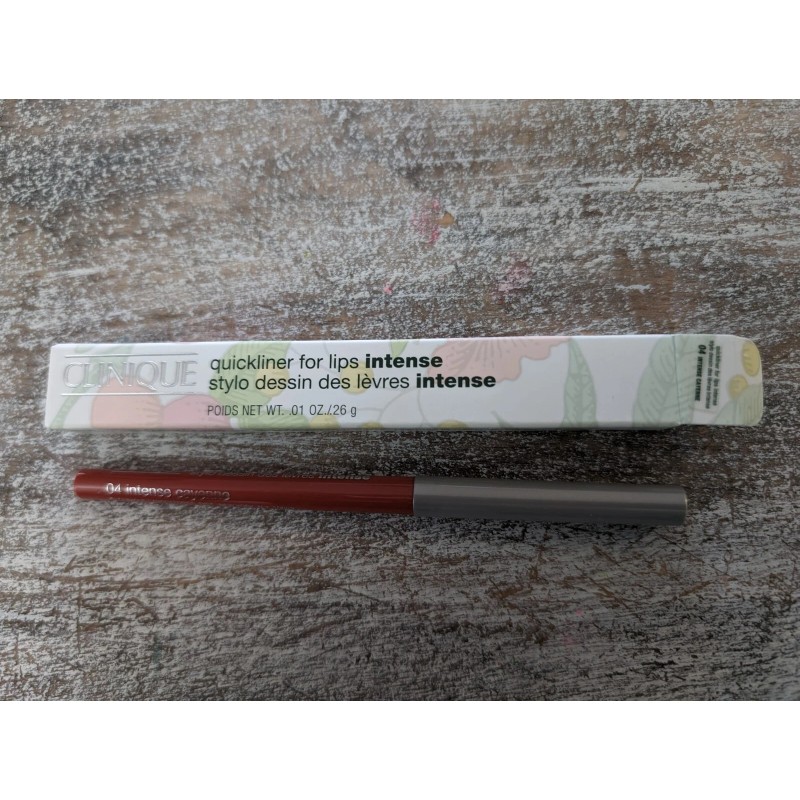 Clinique Quickliner For Lips 04 Intense Cayenne Full Size .26g/