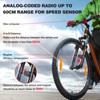 SPGOOD Wireless Bicycle Computer, 19 Functions, IP54 Waterproof, Black