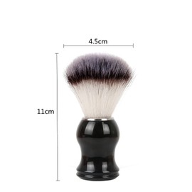 Shaving Brushe Wooden Handle Nylon Hair Shaving Brush Luxury Exfoliating Synthetic Mens Shaving Brush for Professional Hair Salon Tool Wet Shaving