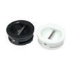 Pro Bamboo Kitchen 2pcs Surfboard Leash Plugs White and Black