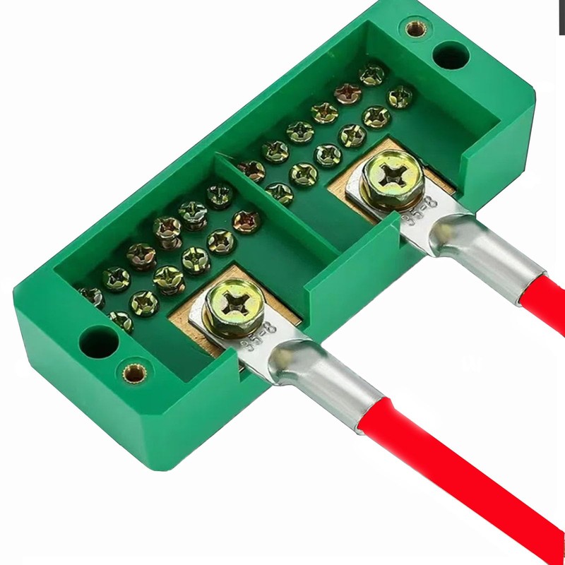 20pcs Electrical Terminals with Eye SC35-8 Electrical Crimp Terminals Faston