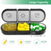Weekly Pill Box 3 Sockets, 21 Compartments 7 Day Daily