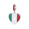 Mayfer | Charm de plata .925 con figura de corazón