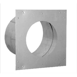 Simpson Dura-Vent Wall Thimble Exhaust Vent Pipe Direct Vent 6-5/8" Galvanized, 4 x 6-5/8 (CECOMINOD089010)