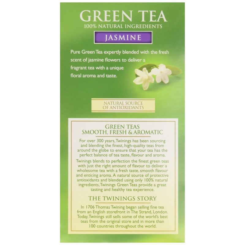 Twinings Tea Green Jasmine Tea, 20 ct