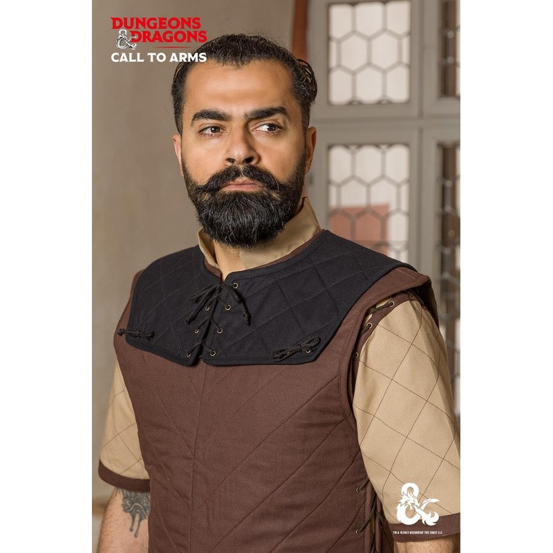 Burgschneider - Dungeons & Dragons Fighter Collar Black (XXL, Unisex,