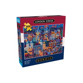 Buffalo Games – London Tower - Eric Dowdle - 1000 Piece Jigsaw Puzzle ​ Colorful Puzzle for Adults – Precision-Cut Pieces, Beautiful Artwork, and Hours of Relaxing Fun