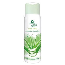 Frosch Senses Aloe Vera Sensitive Shower, Shower Gel Suitable for Sensitive Skin, pH Neutral & Vegan, No Microplastics, Refill Bag, 300 ml (Pack of 4)