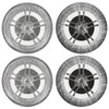 DaisyInner 100 Pcs Disposable Car Tire Covers Plastic Car Tire