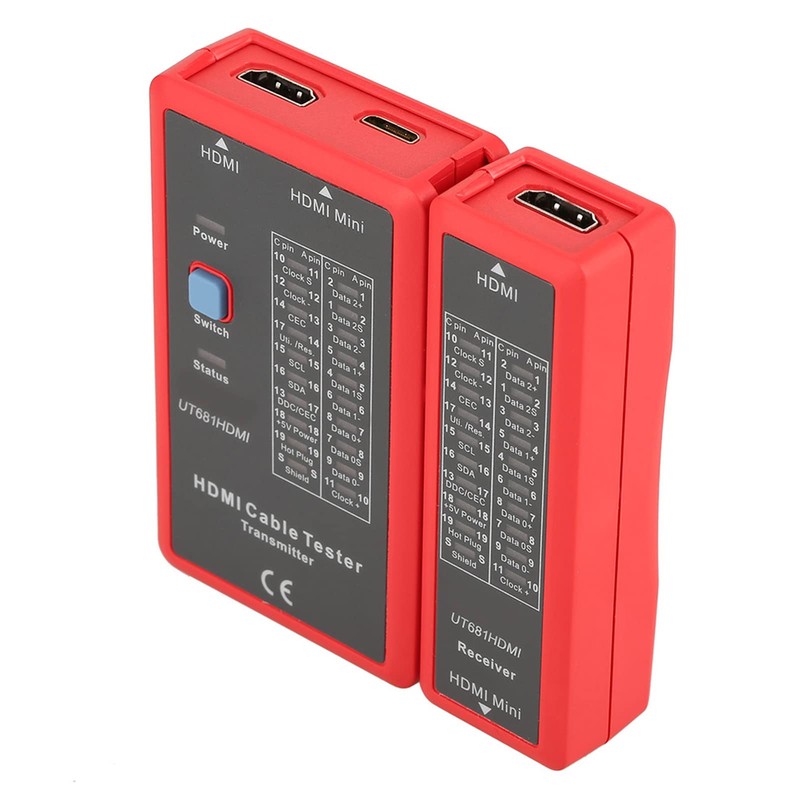 Chazcool UT681 HDMI Tester HDMI Mini Cable Tester, Portable High
