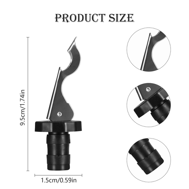 Lever-Arm Bottle Stoppers