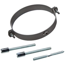 Pipe Holder Cast Grey Adjustable for 150
