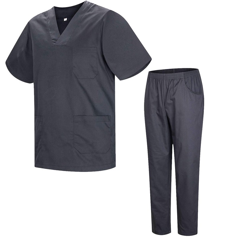 MISEMIYA - Uniforms Unisex Scrub Set – Medical Uniform with