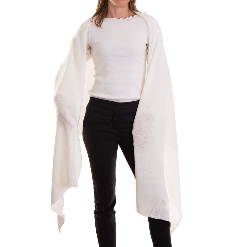 Marenza Women's stole made of mixed cashmere, made in Italy,