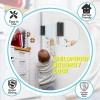 Home Security Door Lock Reinforcement Locks for Kids Safety Flip