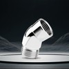 Shower Head Elbow Adapter, 135 Degree Solid Copper Spray Head