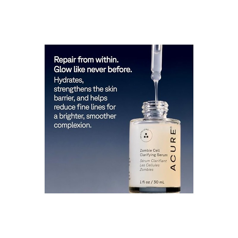 Acure | Serum Eliminador de Células Zombi | Desintoxica y