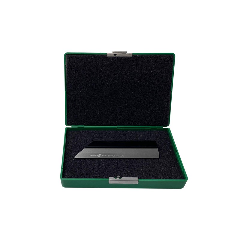 PAULIMOT Precision hair ruler, 125 mm, DIN 875/00, rust-proof